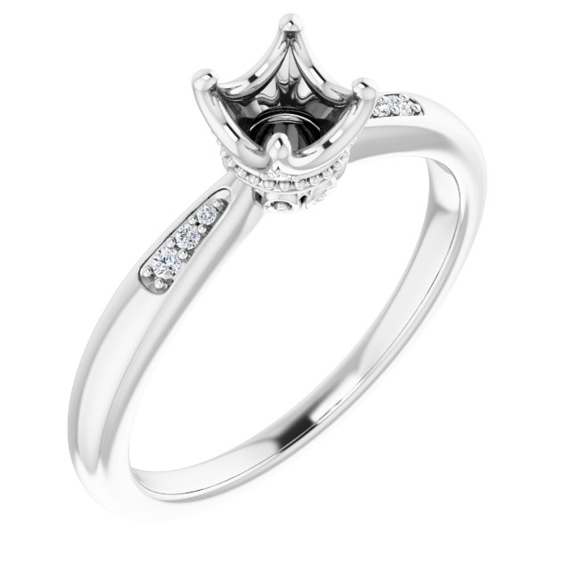 14k White Gold