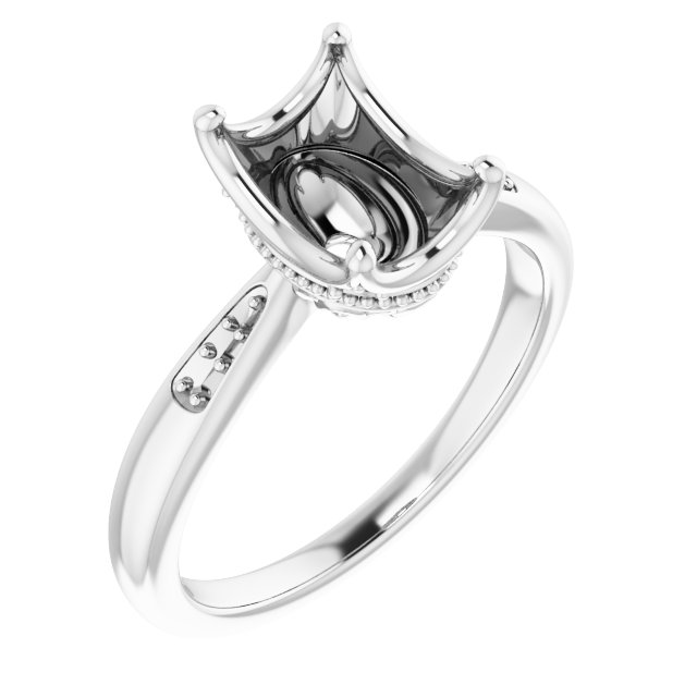Accented Crown Ring