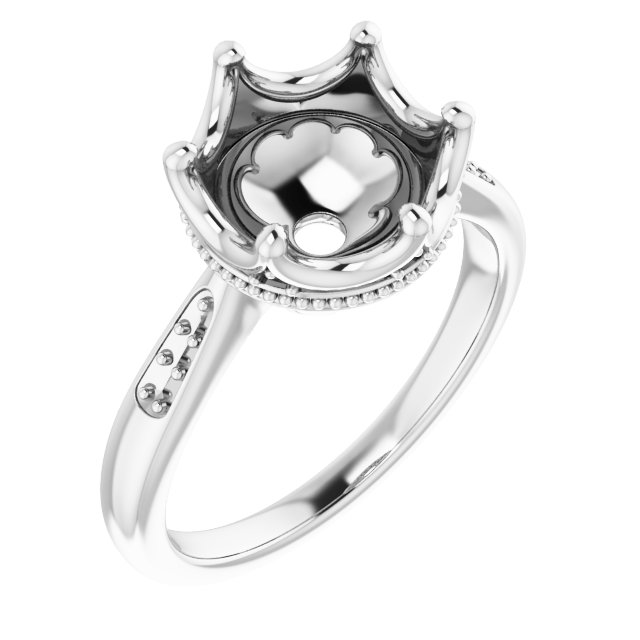 Accented Crown Ring