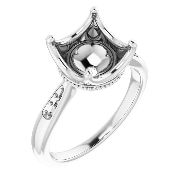 Accented Crown Ring