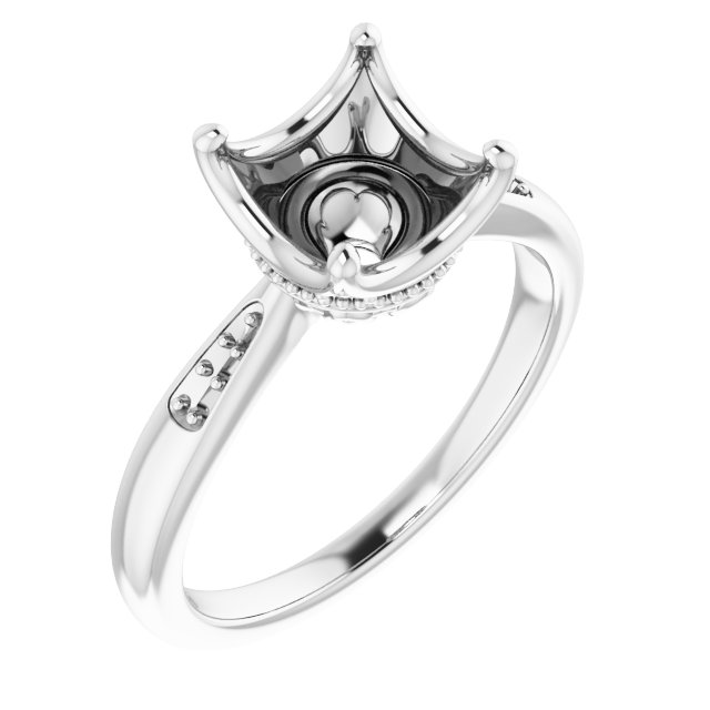 Accented Crown Ring