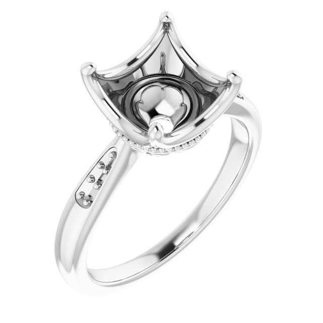 Accented Crown Ring