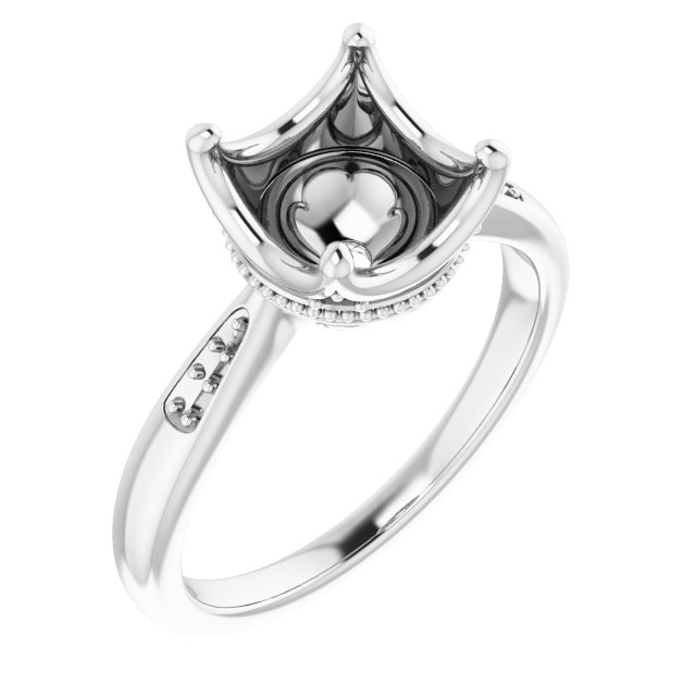 Accented Crown Ring