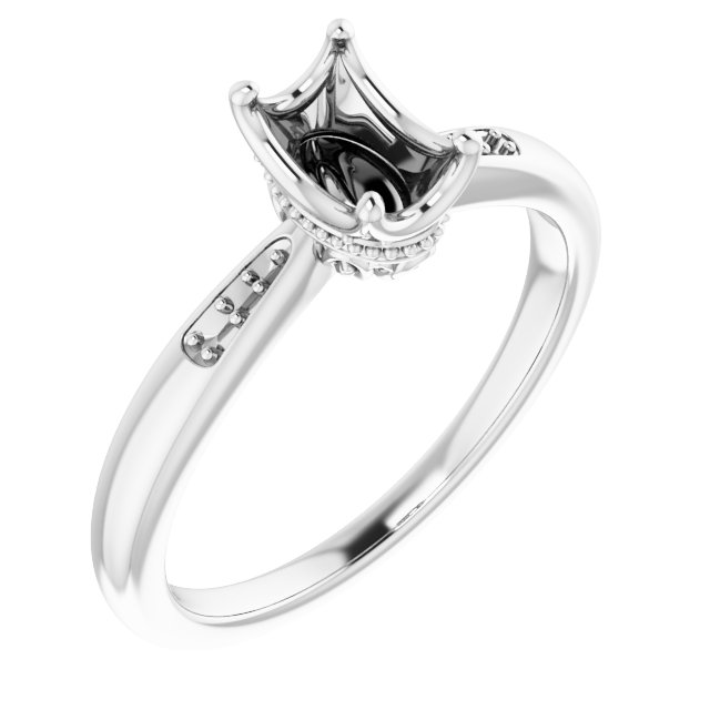Accented Crown Ring