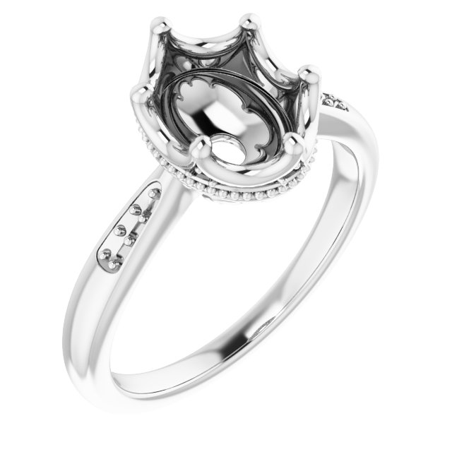 Accented Crown Ring