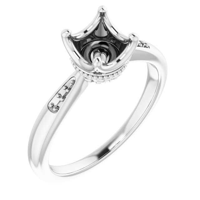 Accented Crown Ring