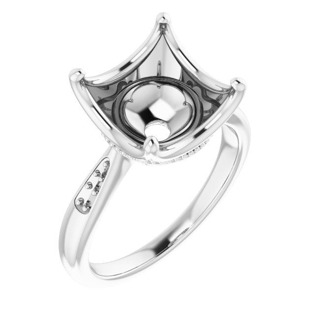 Accented Crown Ring