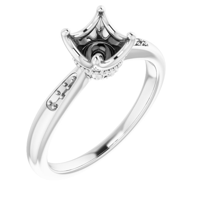 Accented Crown Ring