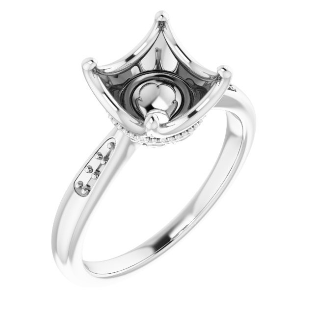 Accented Crown Ring