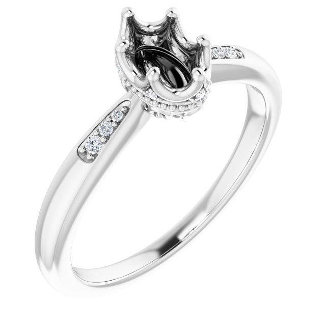 14k White Gold