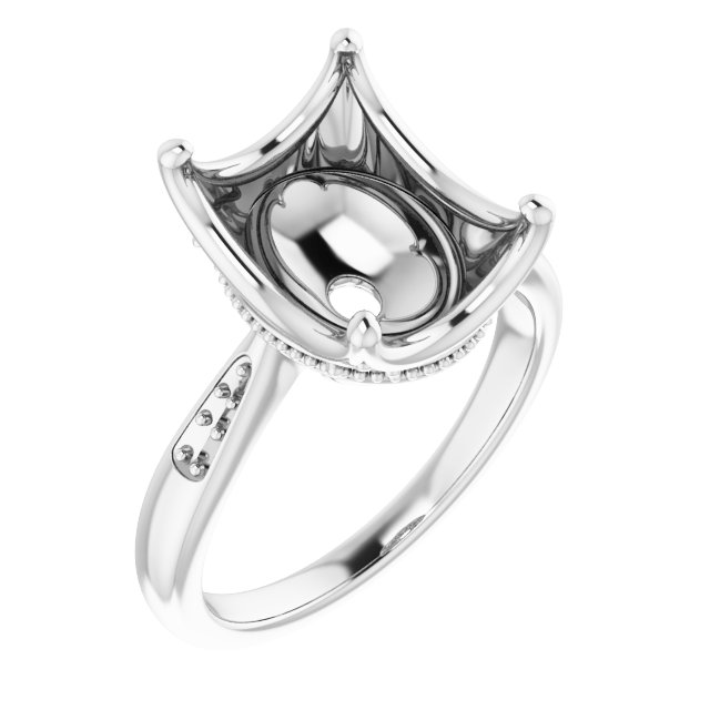 Accented Crown Ring