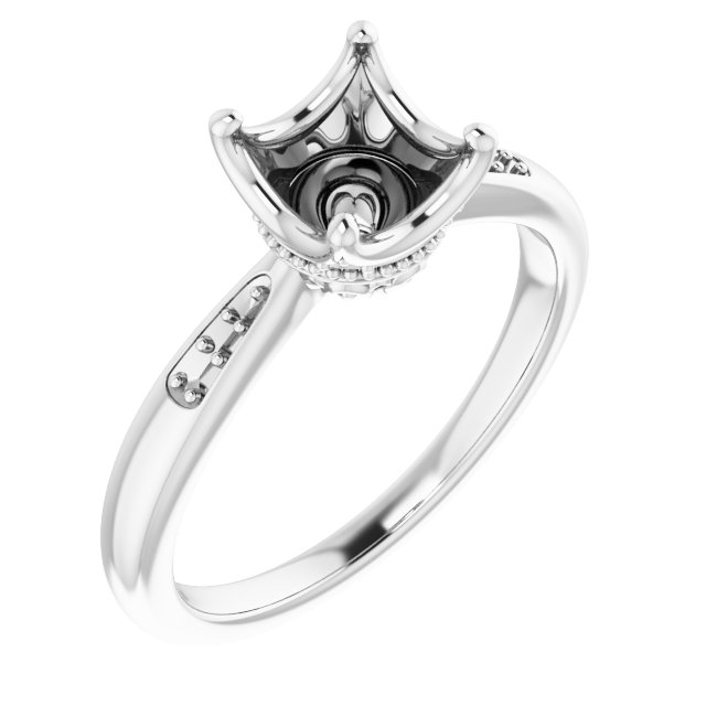 Accented Crown Ring