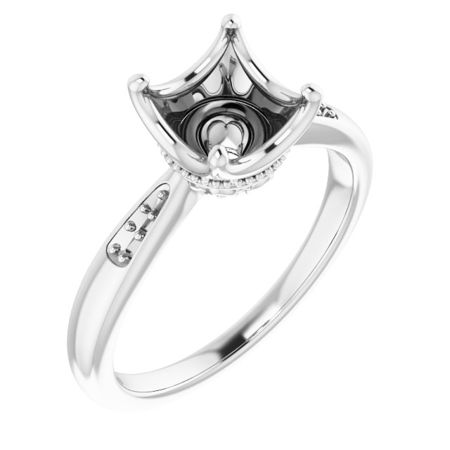 Accented Crown Ring