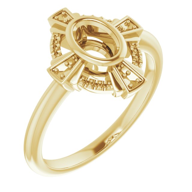 14k Yellow Gold
