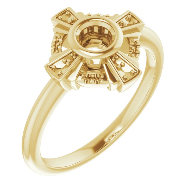 14k Yellow Gold
