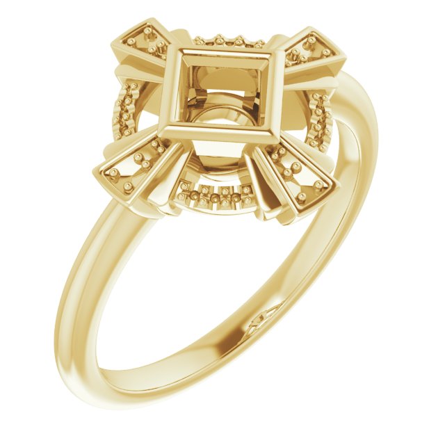 14k Yellow Gold