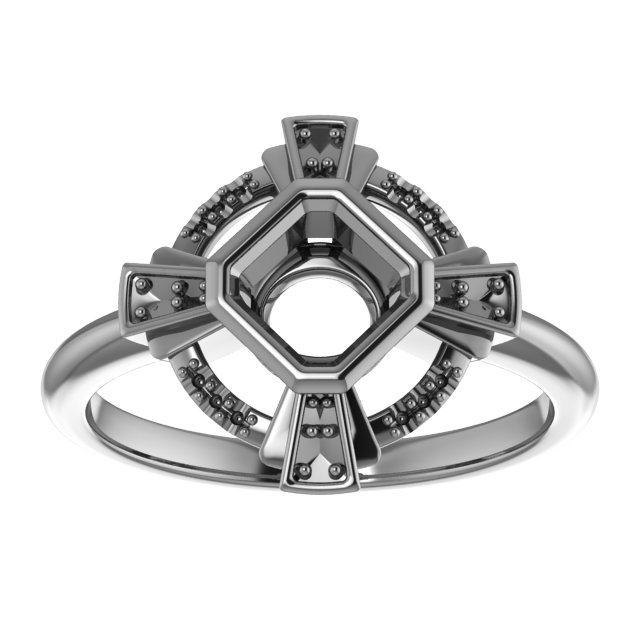 10 mm Cushion Ring Mounting view 3