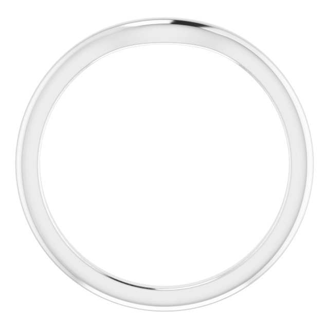 14K White Matching Band-2