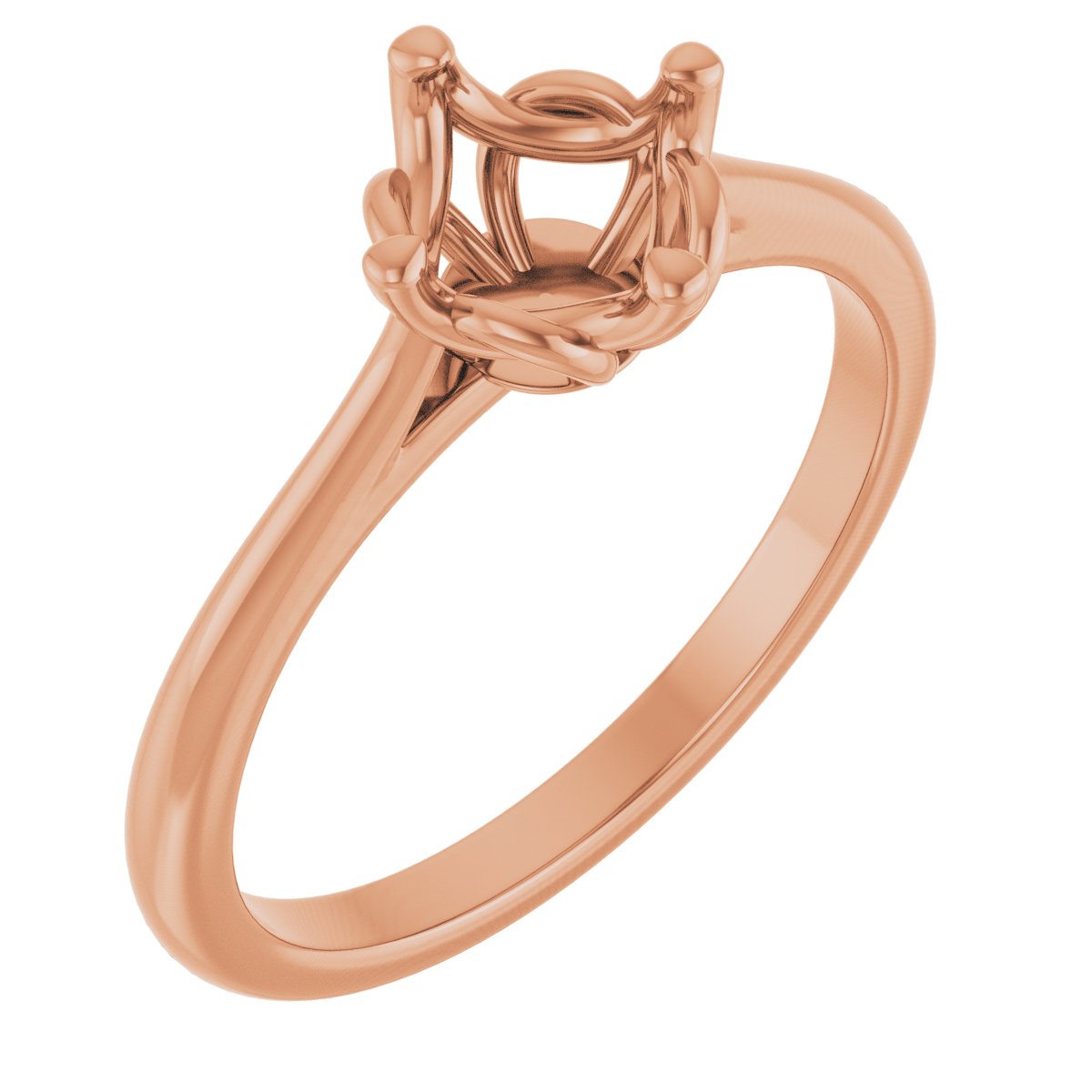 Solitaire Engagement Ring or Band
