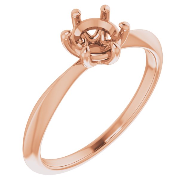Solitaire Engagement Ring or Band
