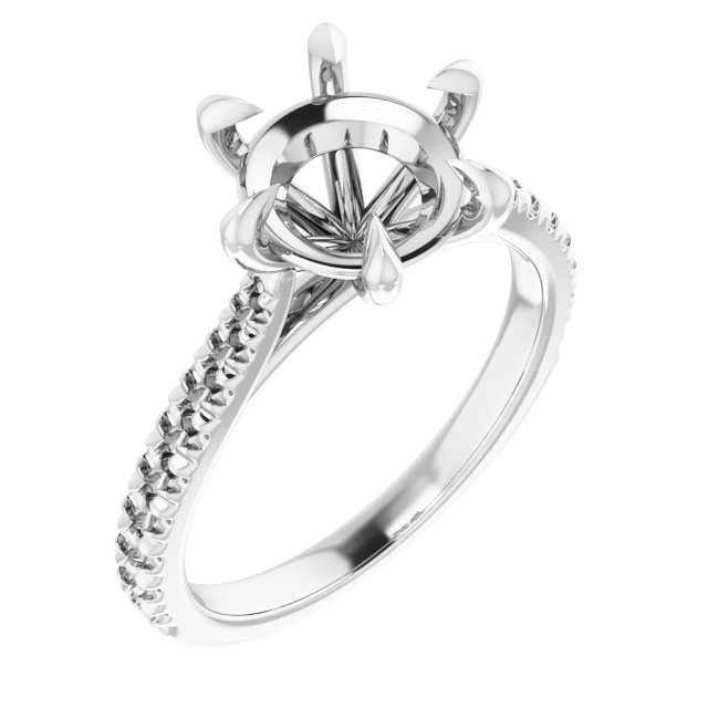 Claw-Prong Engagement Ring