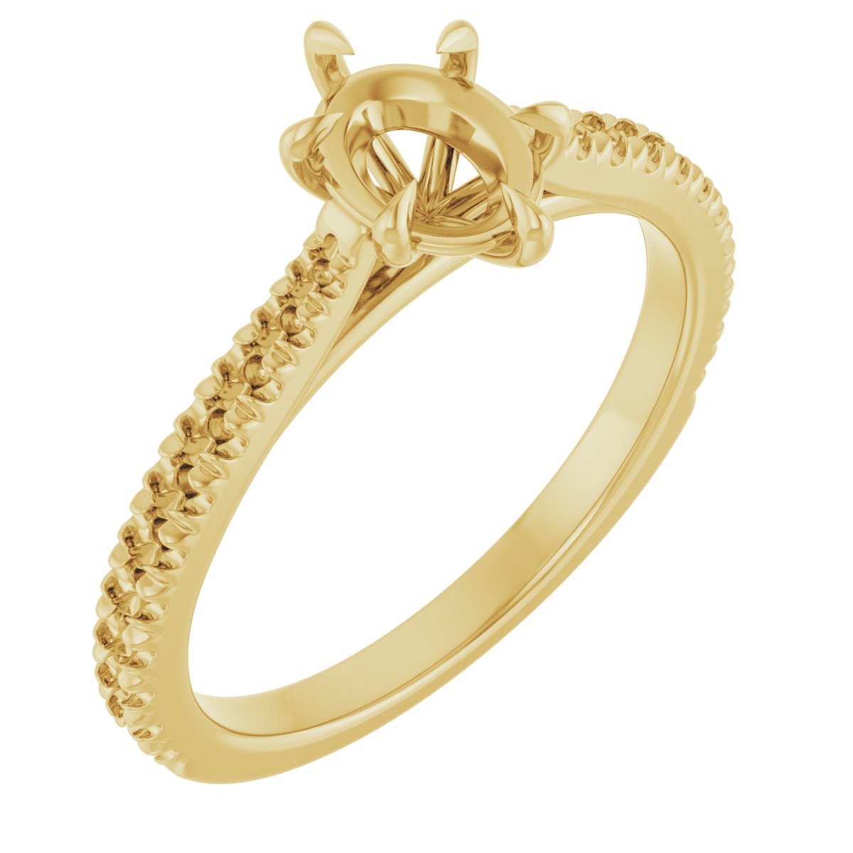 Claw-Prong Engagement Ring