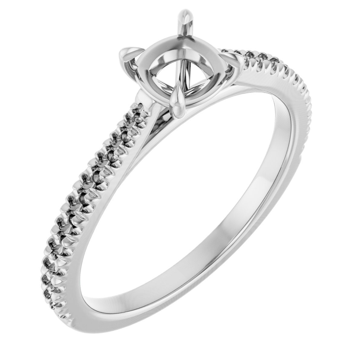 Claw-Prong Engagement Ring
