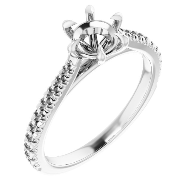 Claw-Prong Engagement Ring
