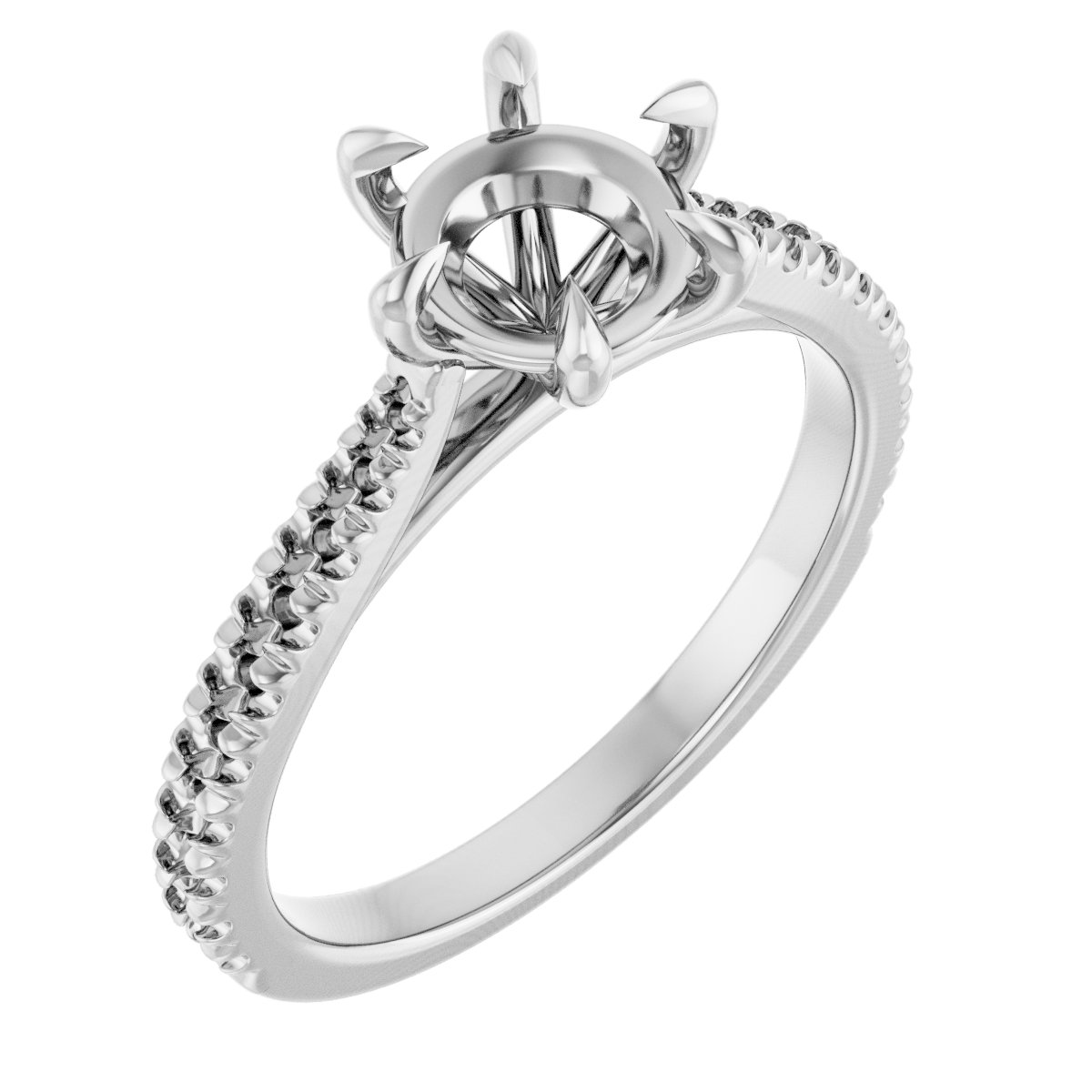 Claw-Prong Engagement Ring
