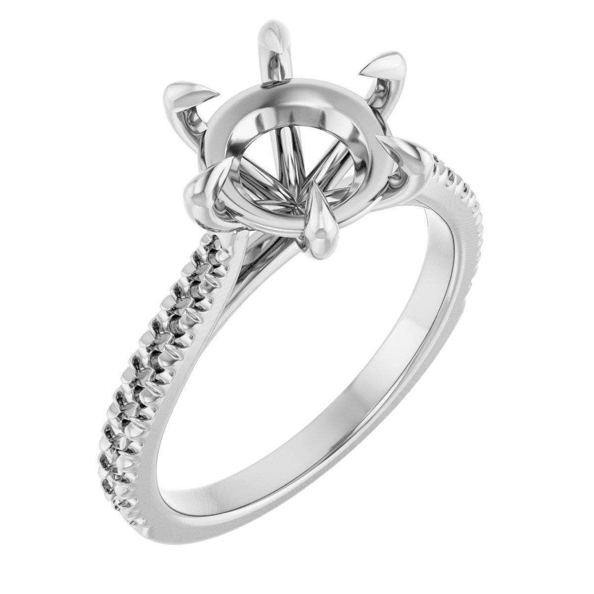 Claw-Prong Engagement Ring