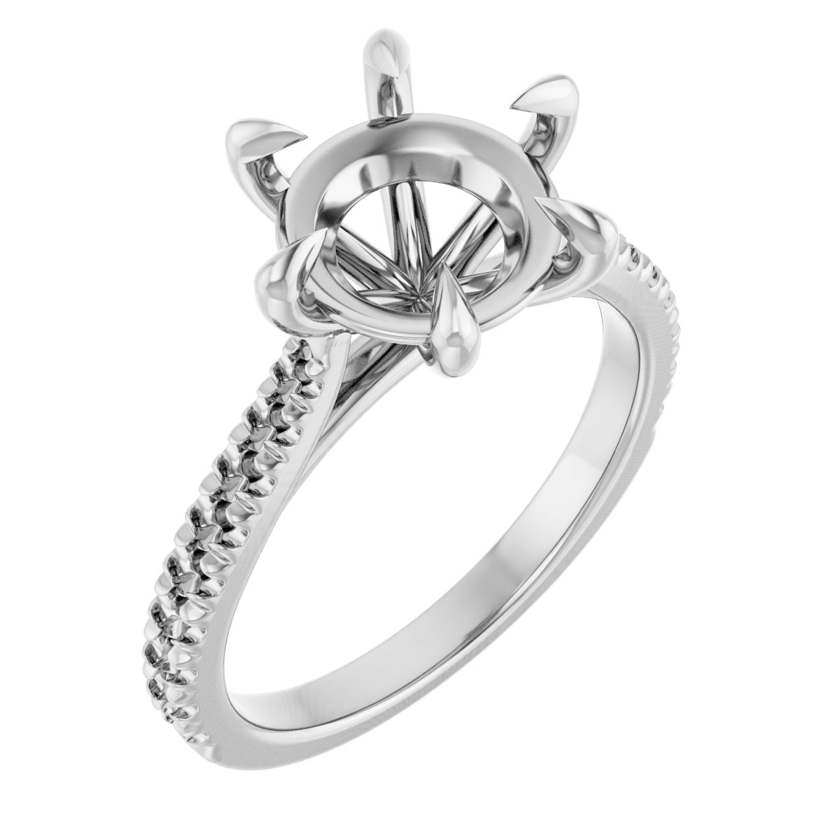 Claw-Prong Engagement Ring