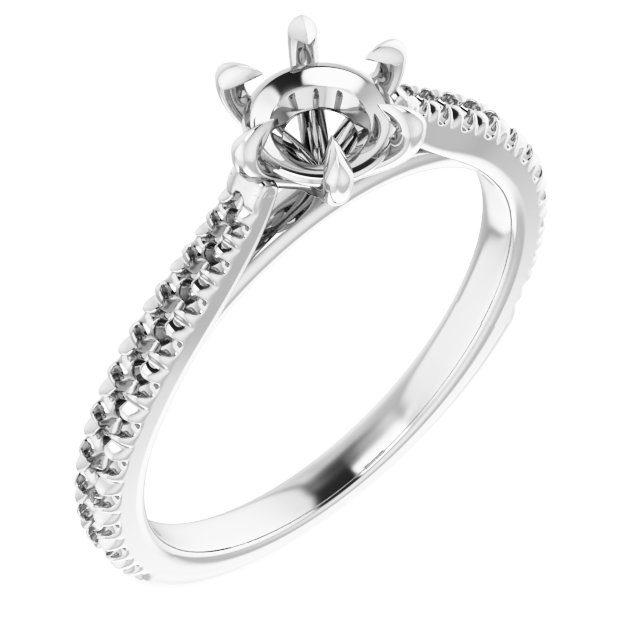 Claw-Prong Engagement Ring