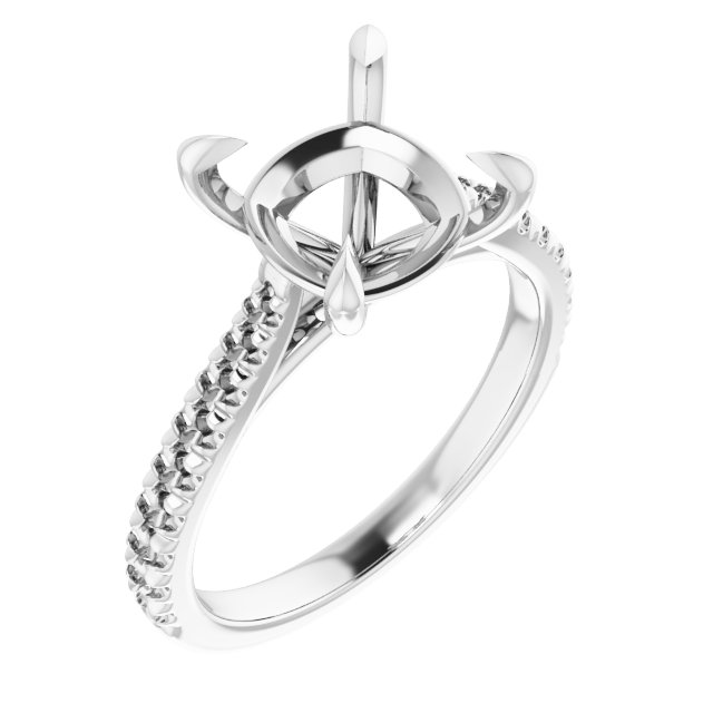 Claw-Prong Engagement Ring