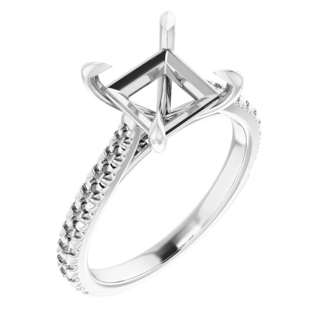 Claw-Prong Engagement Ring