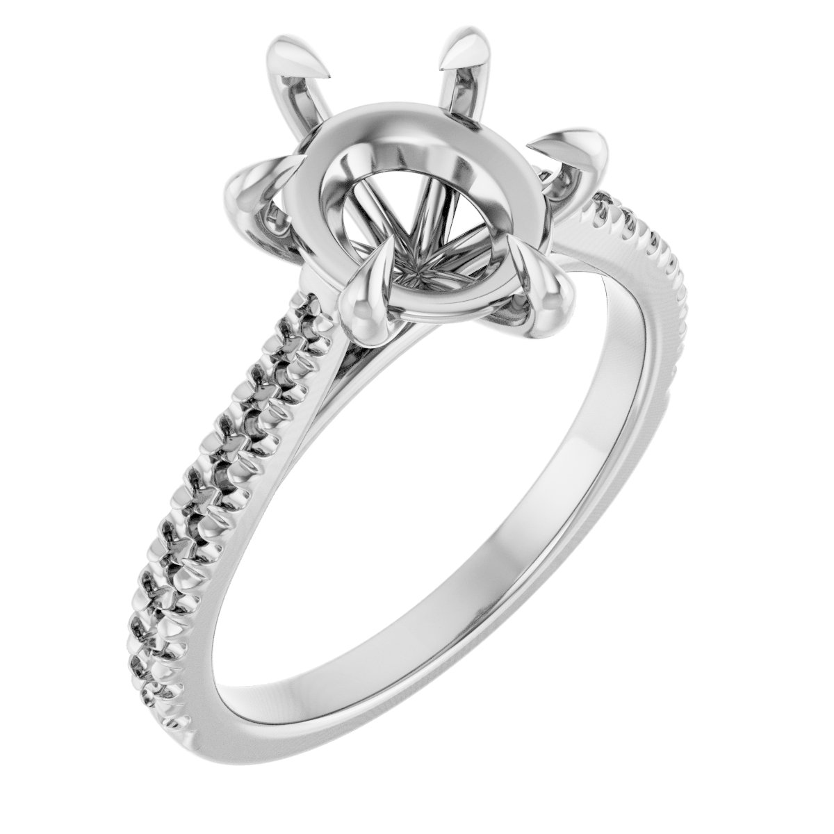 Claw-Prong Engagement Ring
