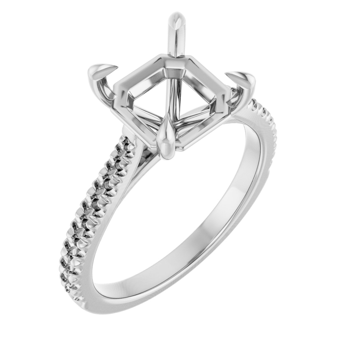 Claw-Prong Engagement Ring