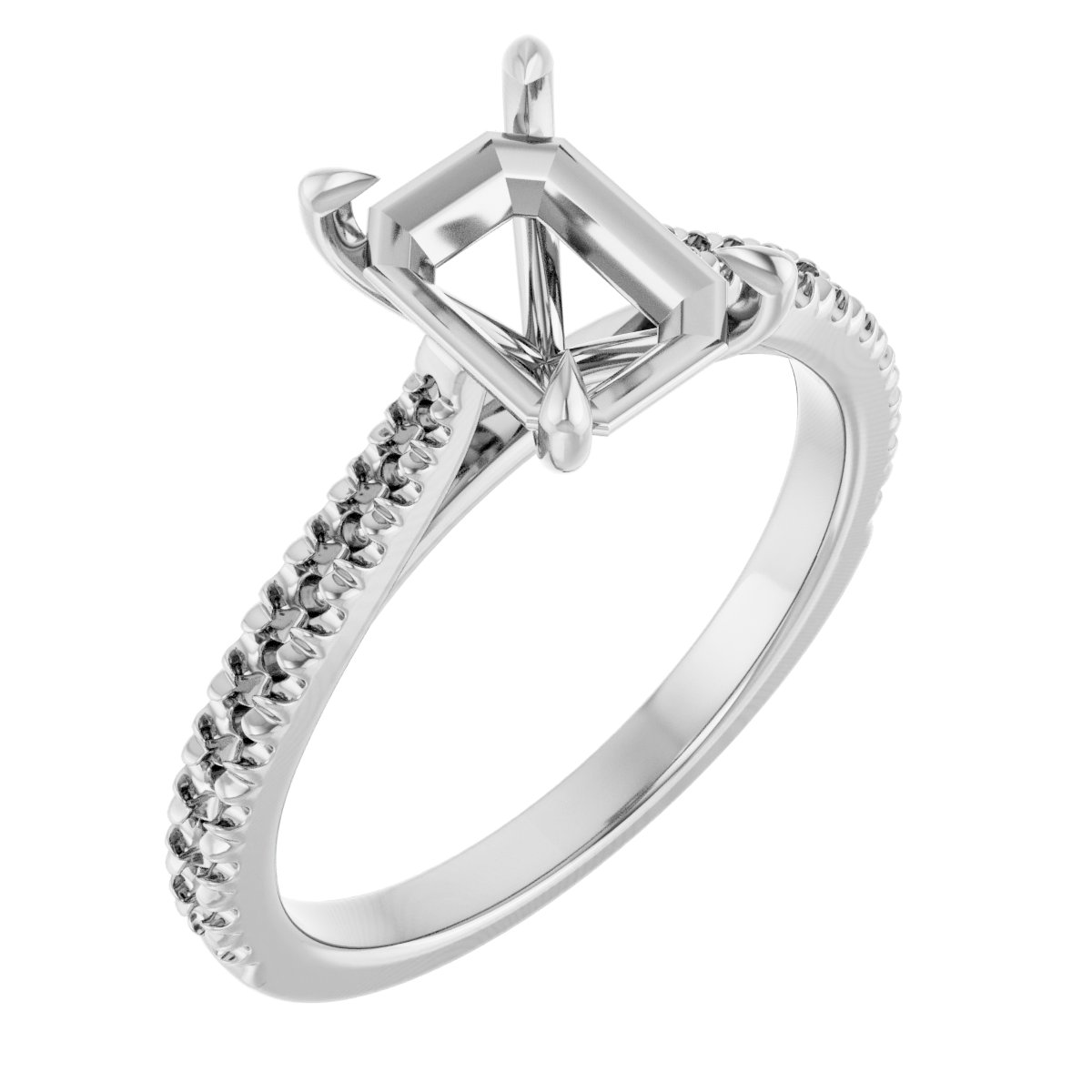 Claw-Prong Engagement Ring
