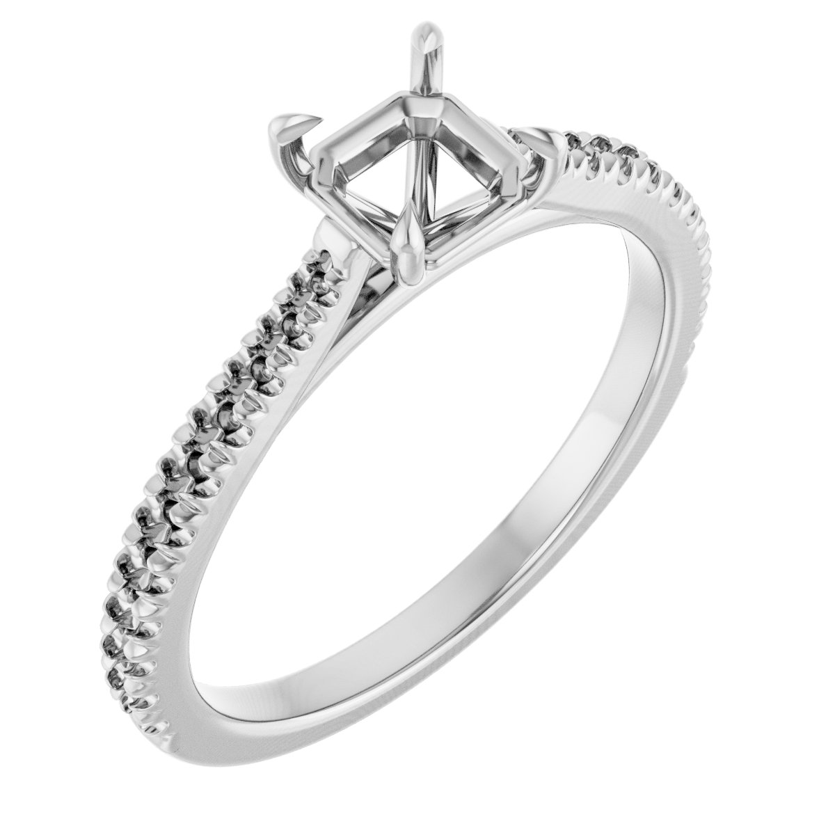 Claw-Prong Engagement Ring