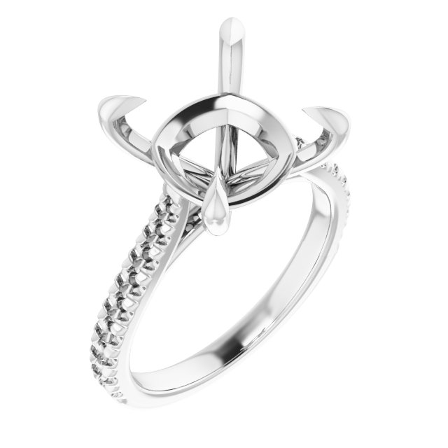 Claw-Prong Engagement Ring