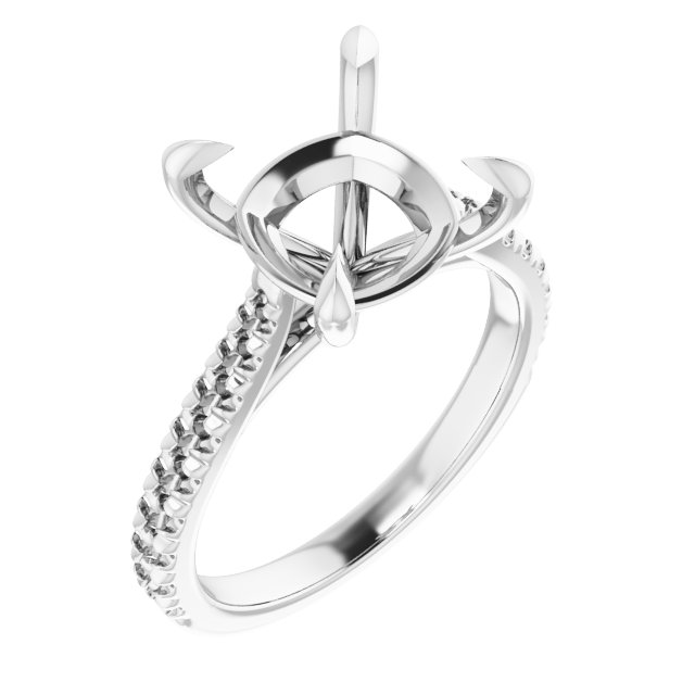 Claw-Prong Engagement Ring