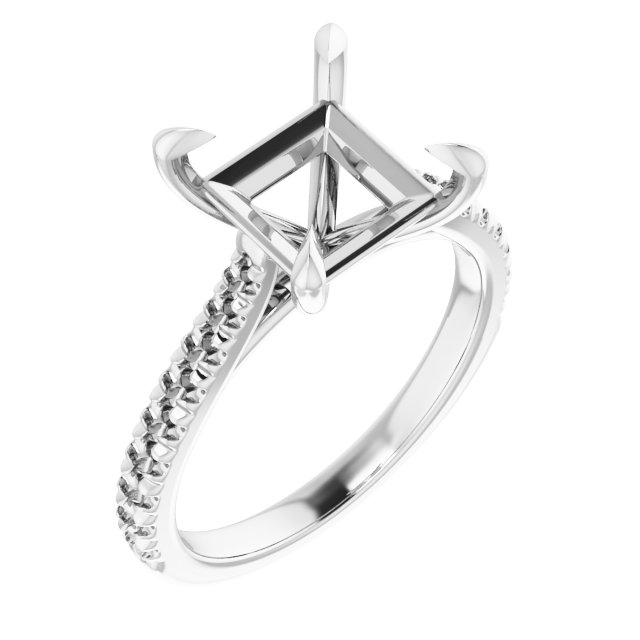 Claw-Prong Engagement Ring