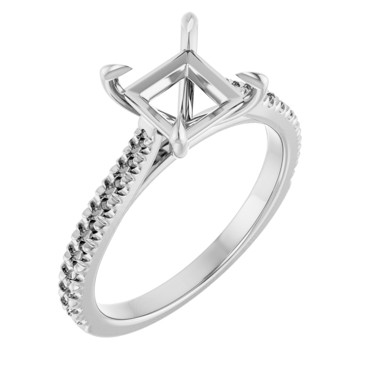 Claw-Prong Engagement Ring