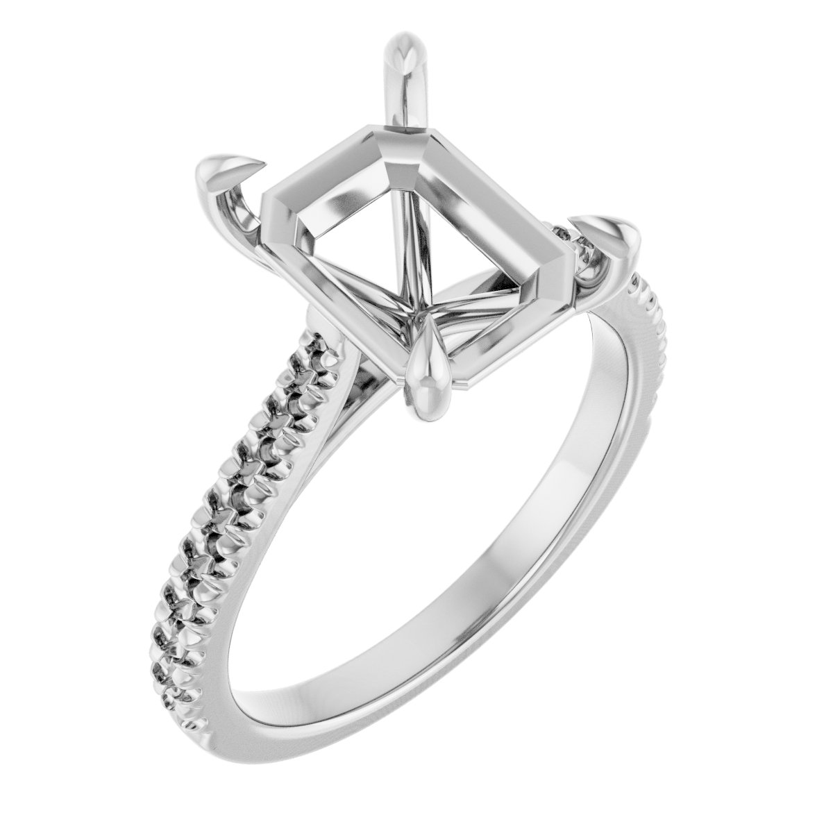Claw-Prong Engagement Ring