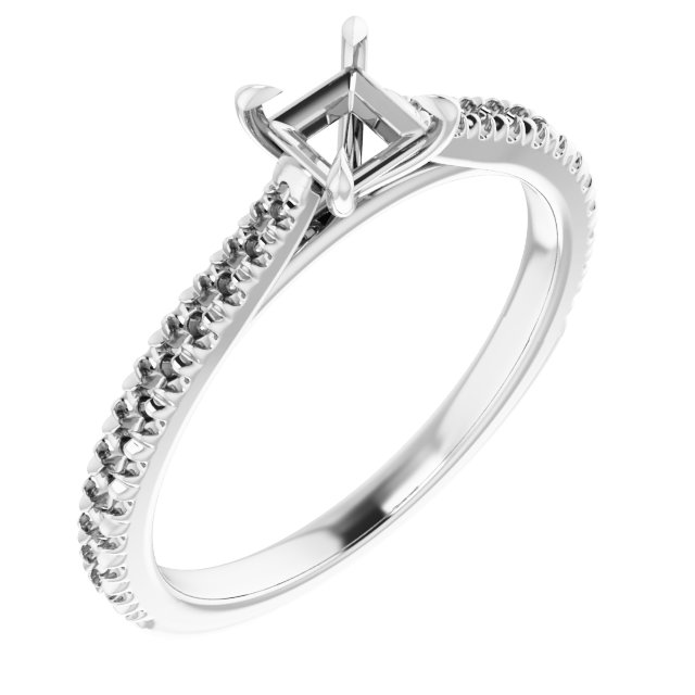 Claw-Prong Engagement Ring