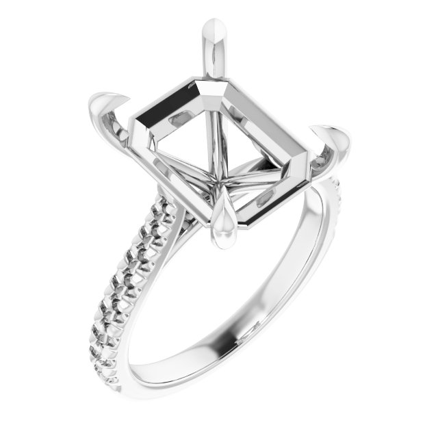Claw-Prong Engagement Ring