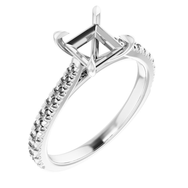 Claw-Prong Engagement Ring