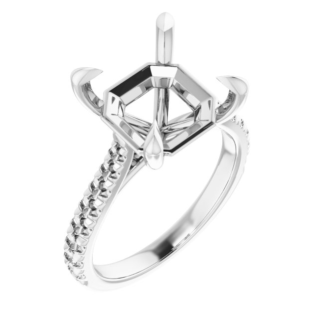Claw-Prong Engagement Ring