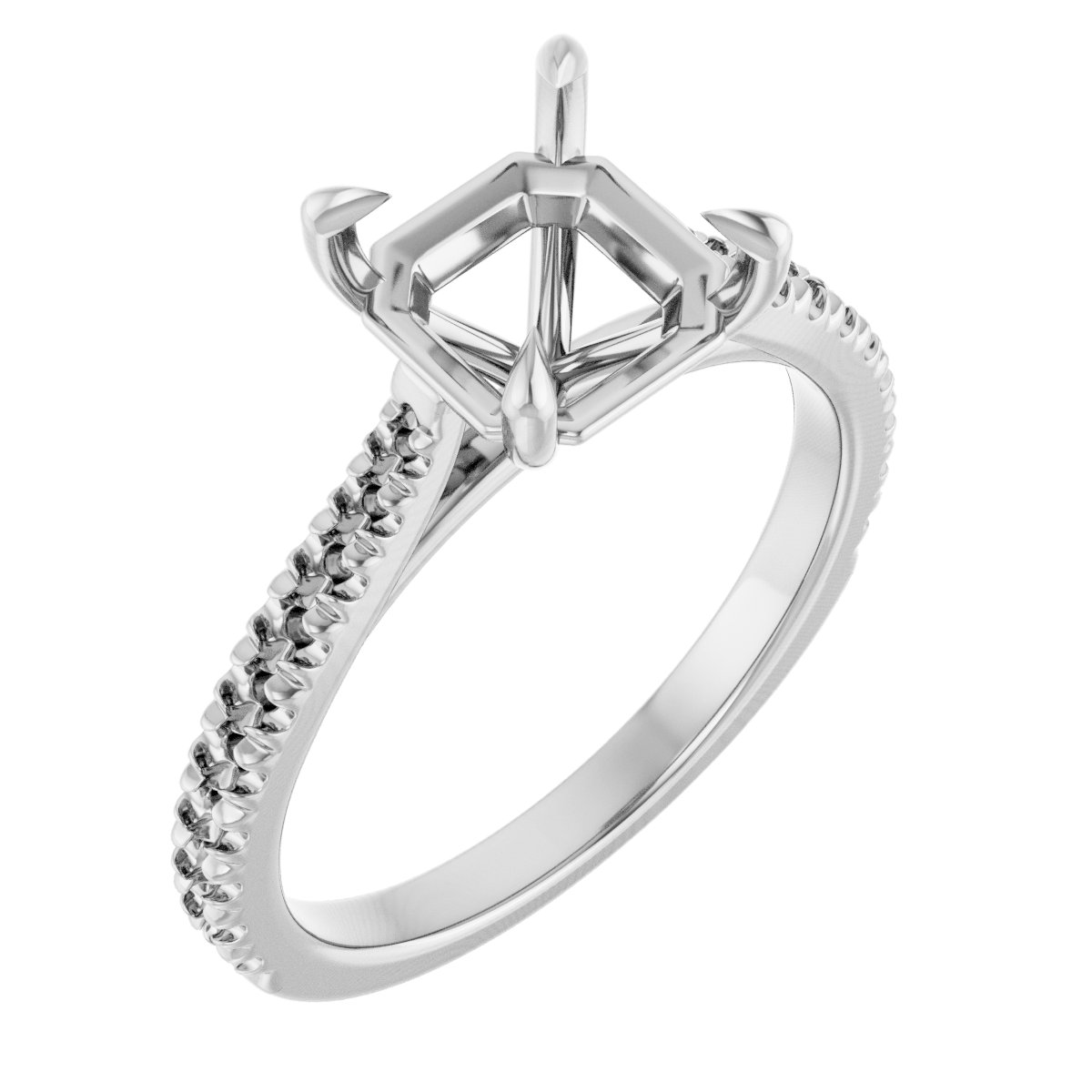 Claw-Prong Engagement Ring