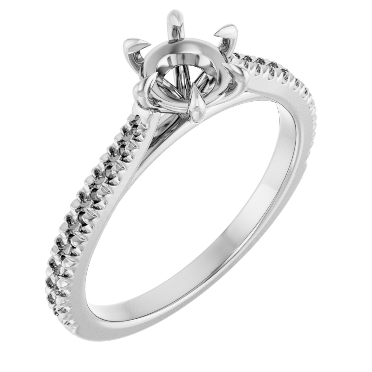 Claw-Prong Engagement Ring