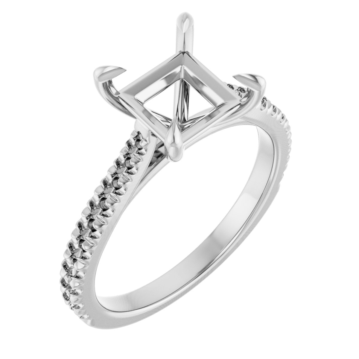 Claw-Prong Engagement Ring